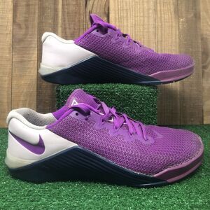 Nike Metcon 5 Training Shoes AO2982 546 Vivid Purple Weights Womens Size 8.5